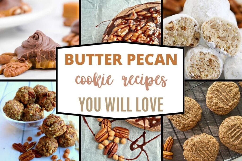 Butter pecan recipes for cookies and desserts