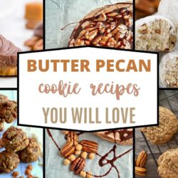 Butter pecan recipes for cookies and desserts