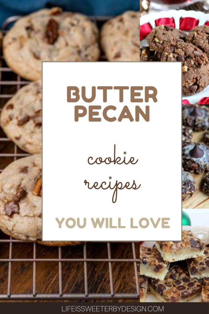 Butter Pecan Cookie Recipes Pin