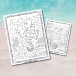 Free Printable Seahorse Coloring Pages for Kids