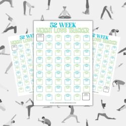 Weight Loss Tracker Free Printable
