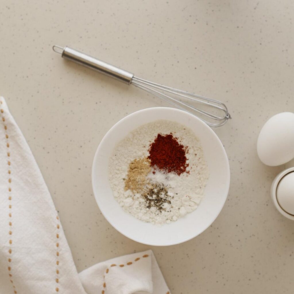 mix of dry ingredients