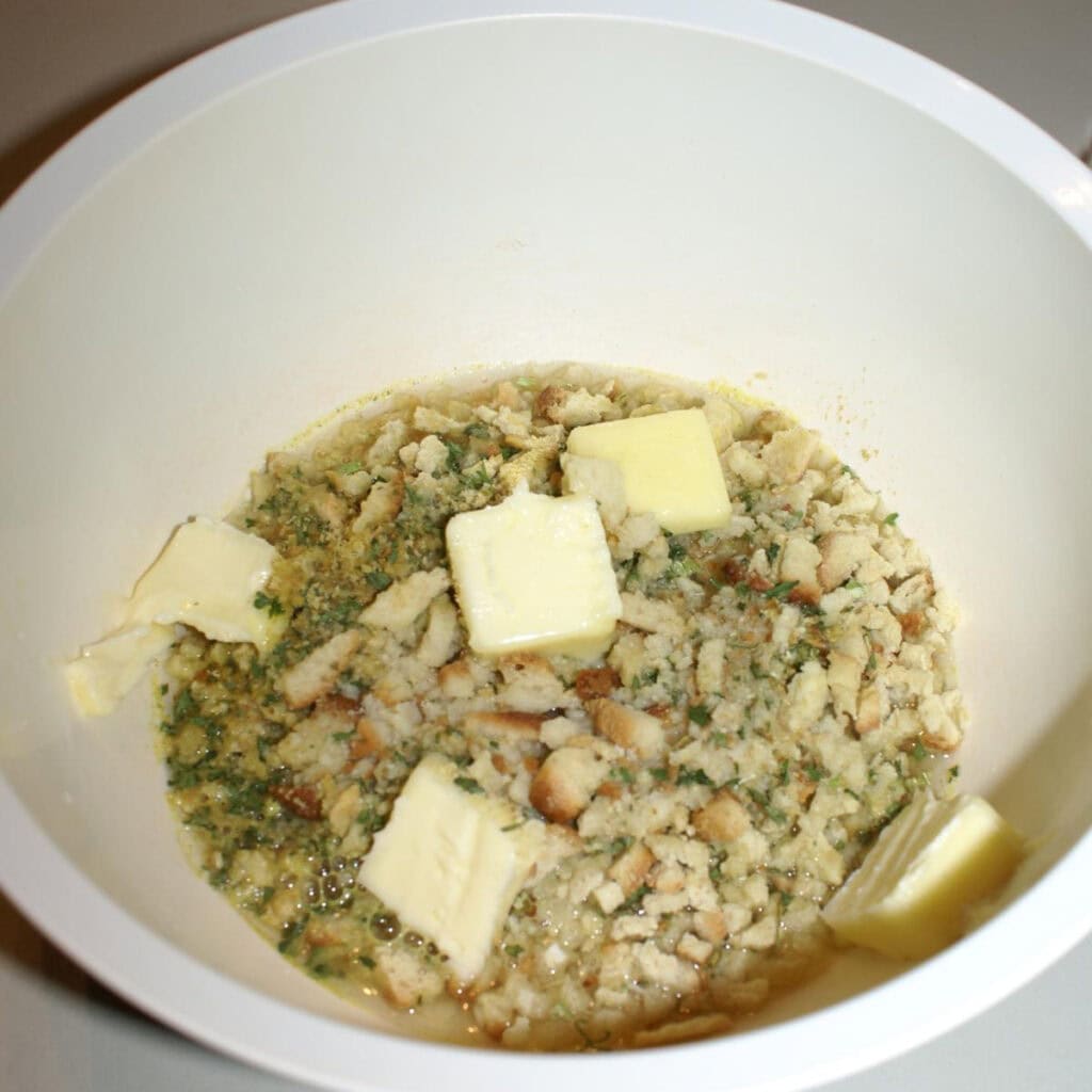 big bowl of ingredients
