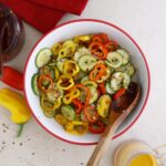 Easy Cucumber Sweet Pepper Salad