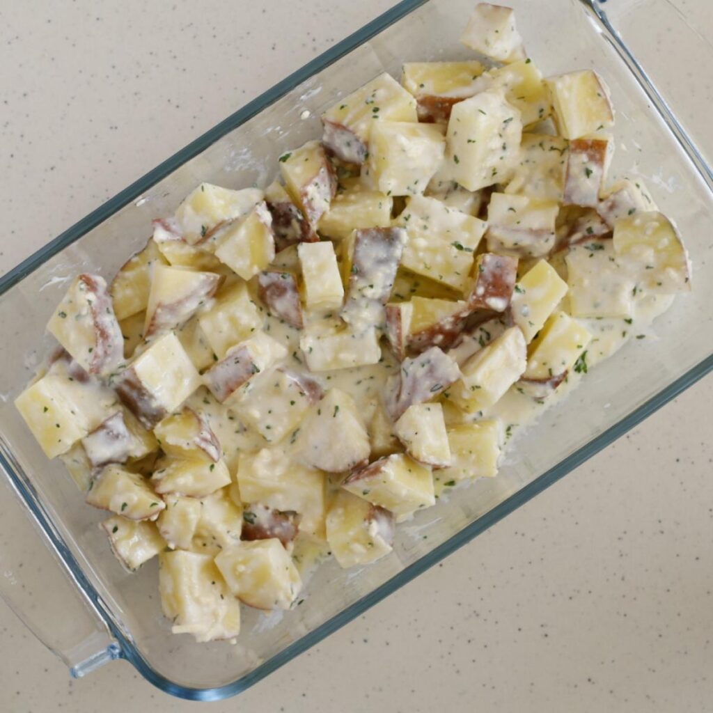 Easy Loaded Ranch Potatoes in the Oven - Life is Sweeter By Design