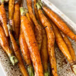 Easy Oven Roasted Balsamic Baby Carrots