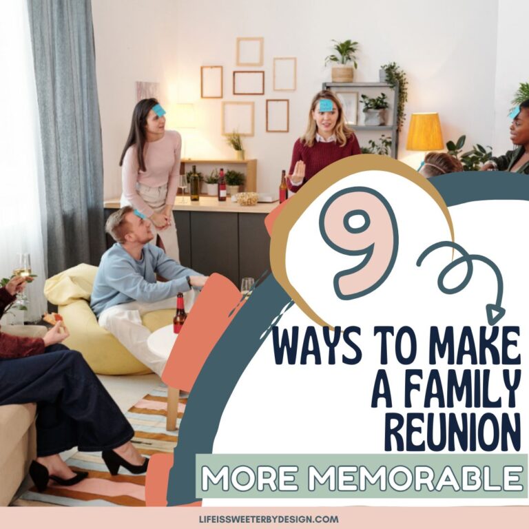 ways to make family reunions more memorable