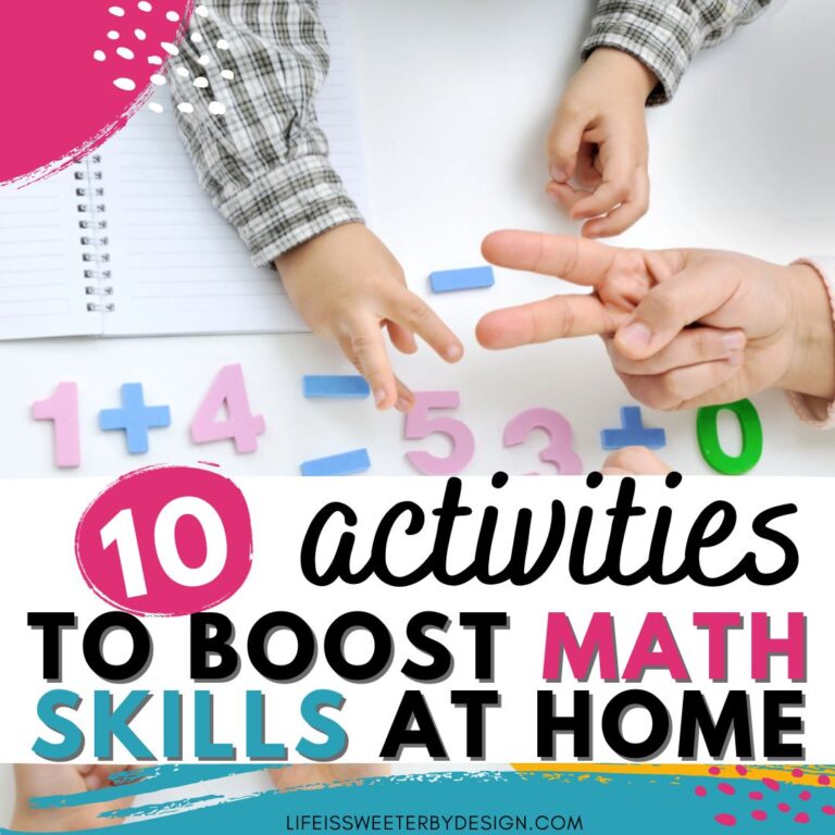 activities to boost math skills at home