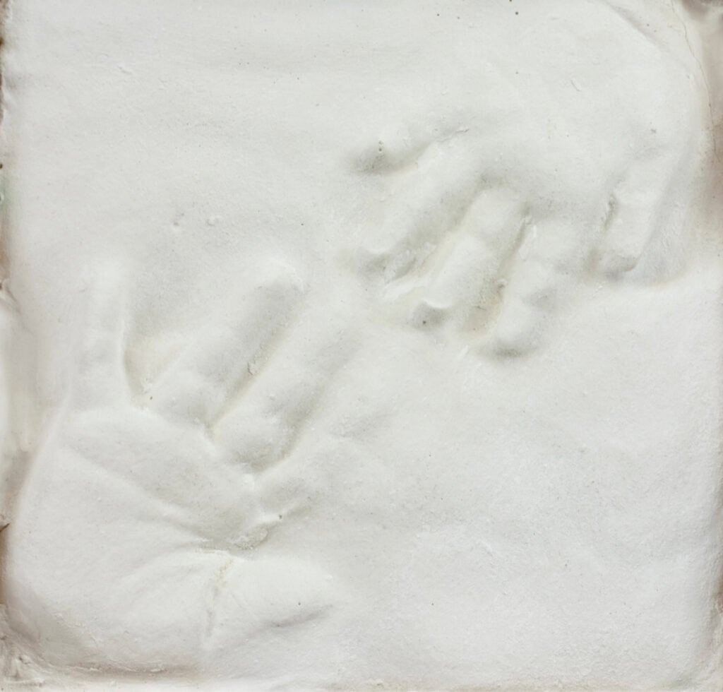 baby hand prints