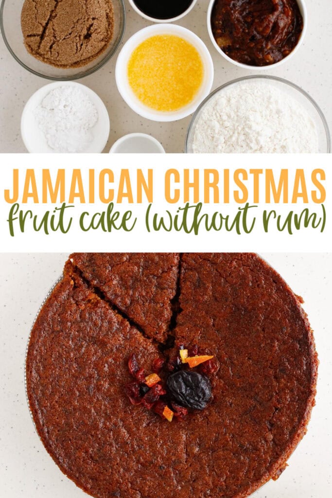 Jamaican Christmas Fruit Cake Pin