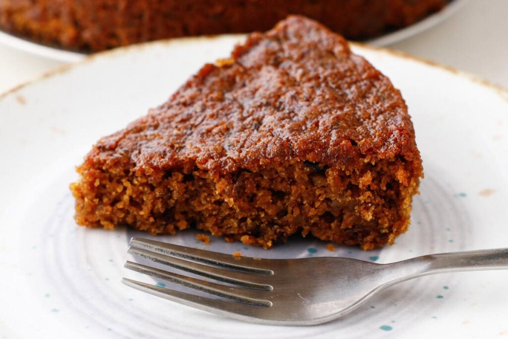 Slice of Jamaican Black Cake