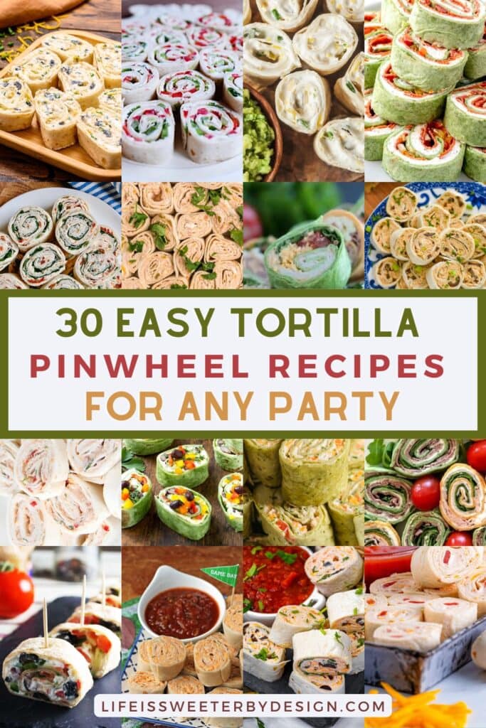 30 Tortilla Wraps for Holidays and Game days