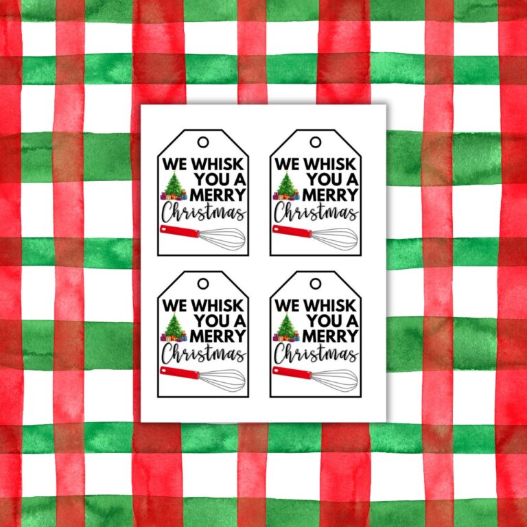 Witty Christmas Tag Printables