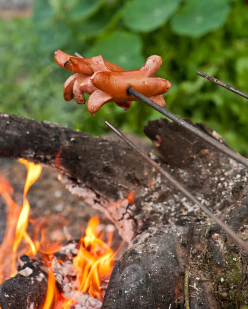 tips for cooking outdoors with kids