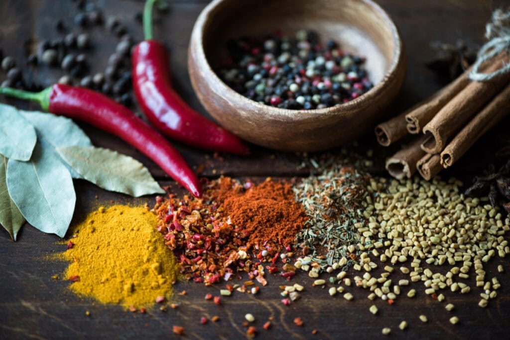 wholesome and flavorful spices
