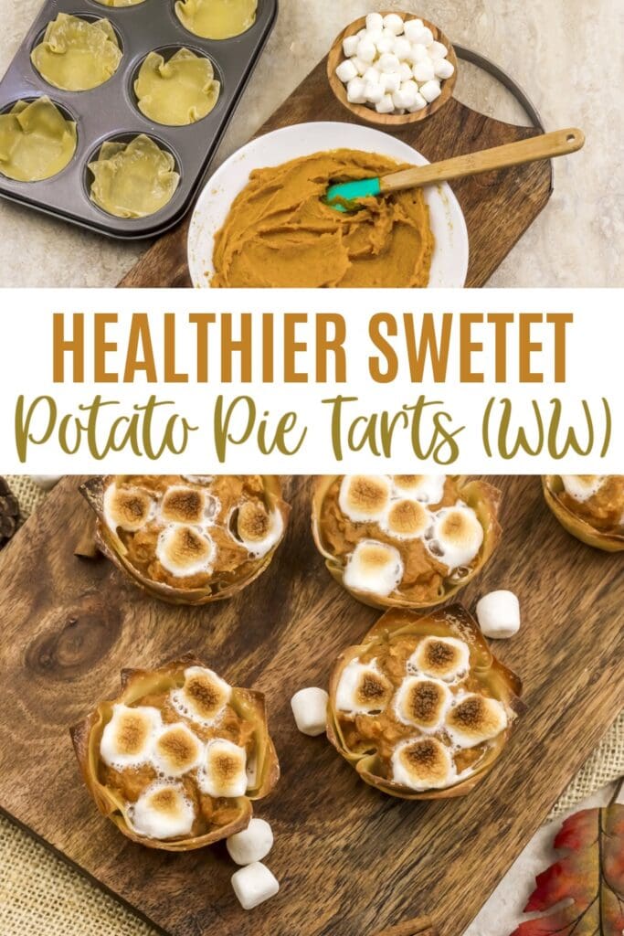 Sweet Potato Pie Tart Pin Post