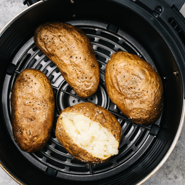 Reheating of baked potato