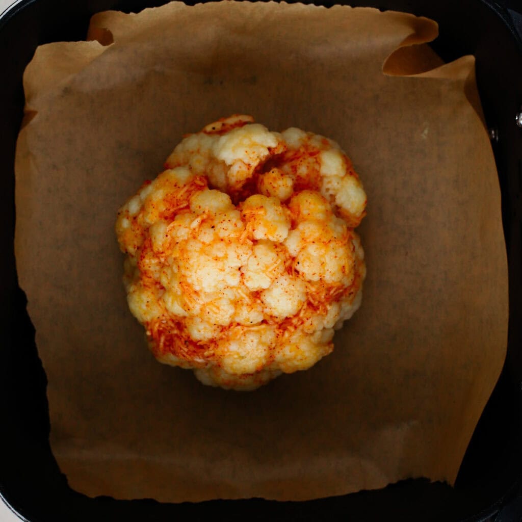 Cauliflower in the air fryer