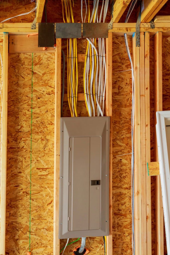 electrical panel in home