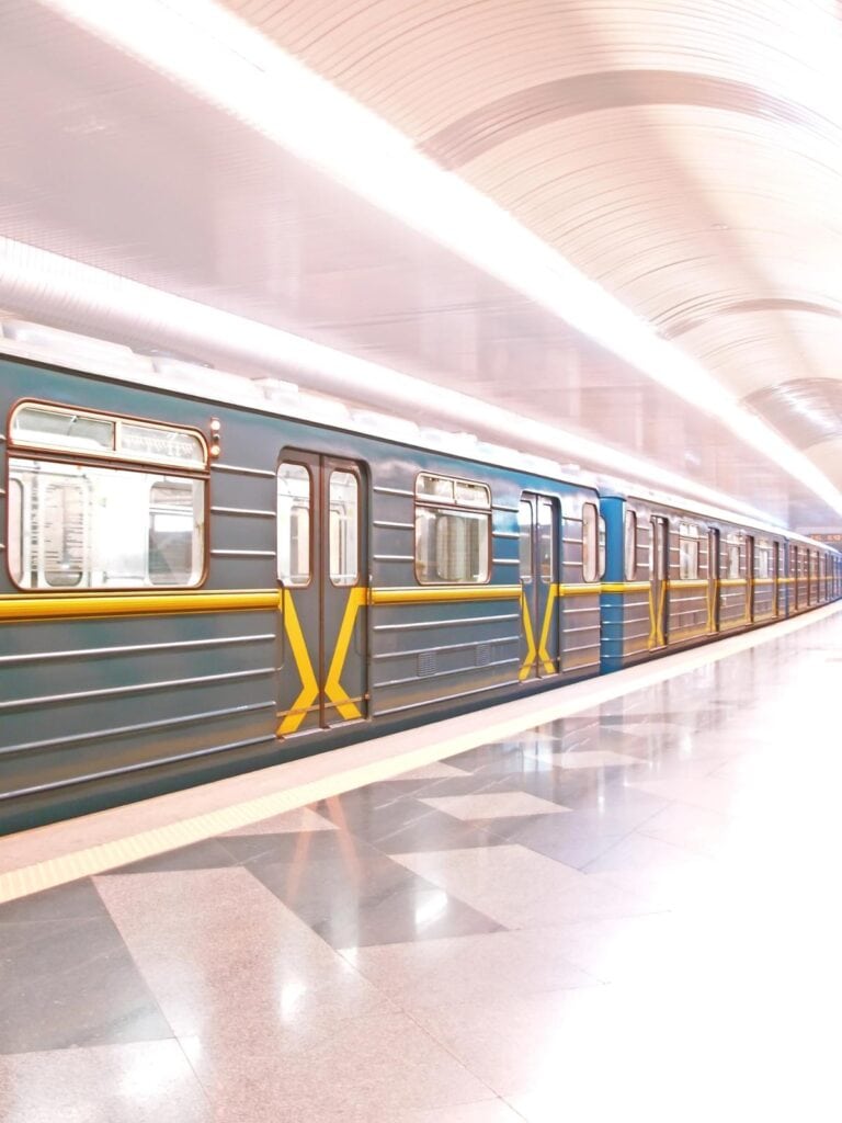 subway train