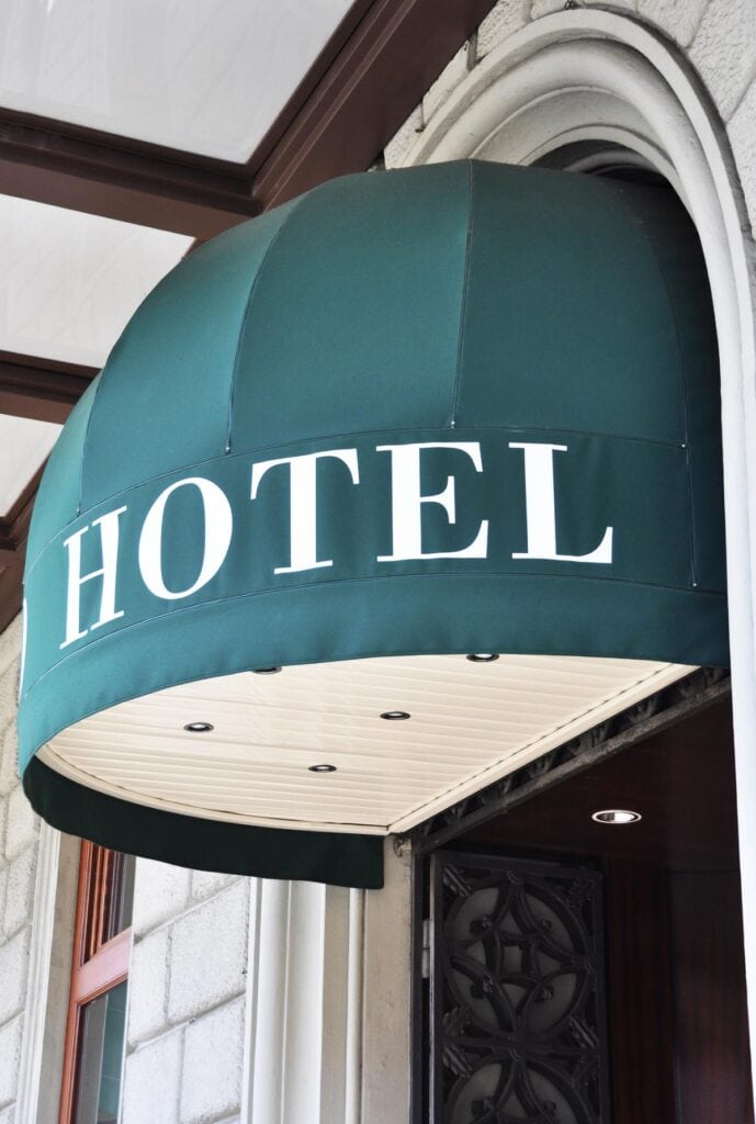 hotel entrance