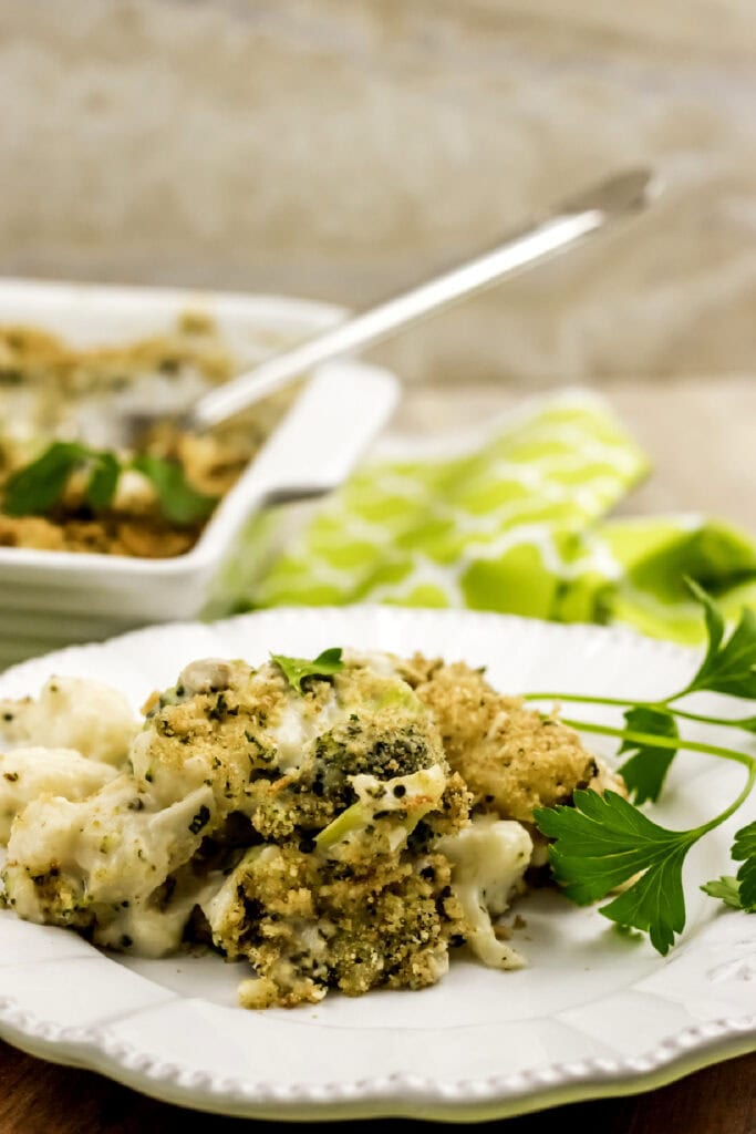 ready to eat broccoli cauliflower casserole