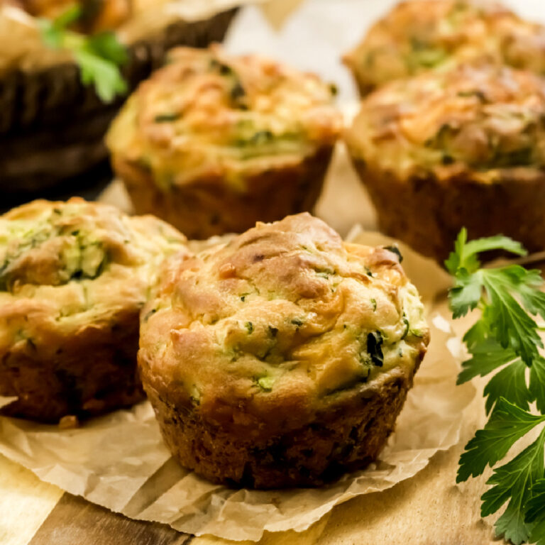 close up muffins