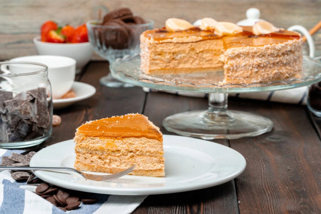 dulce de leche cake
