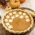 cooked pumpkin pie