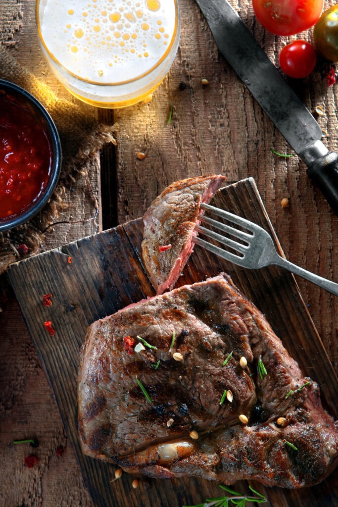 fine steakhouse experience