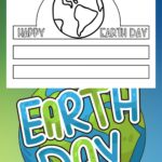 Free Coloring Earth Day Crown Printable for Kids
