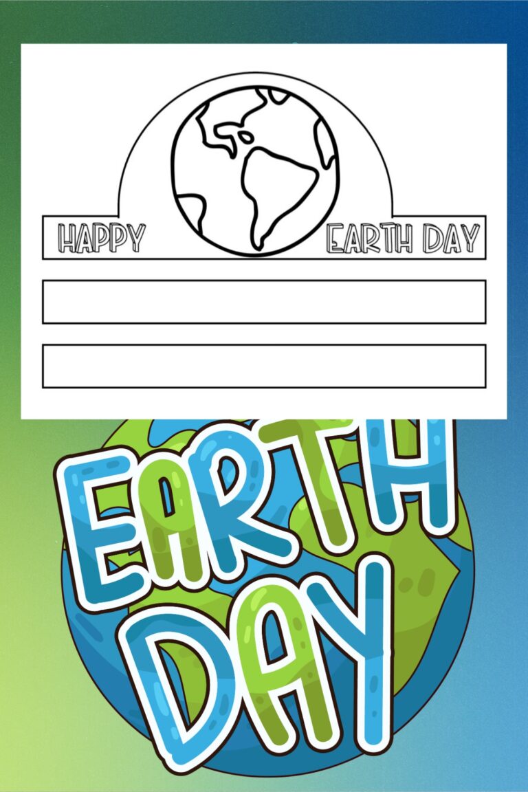 Earth Day Graphics in horizantal