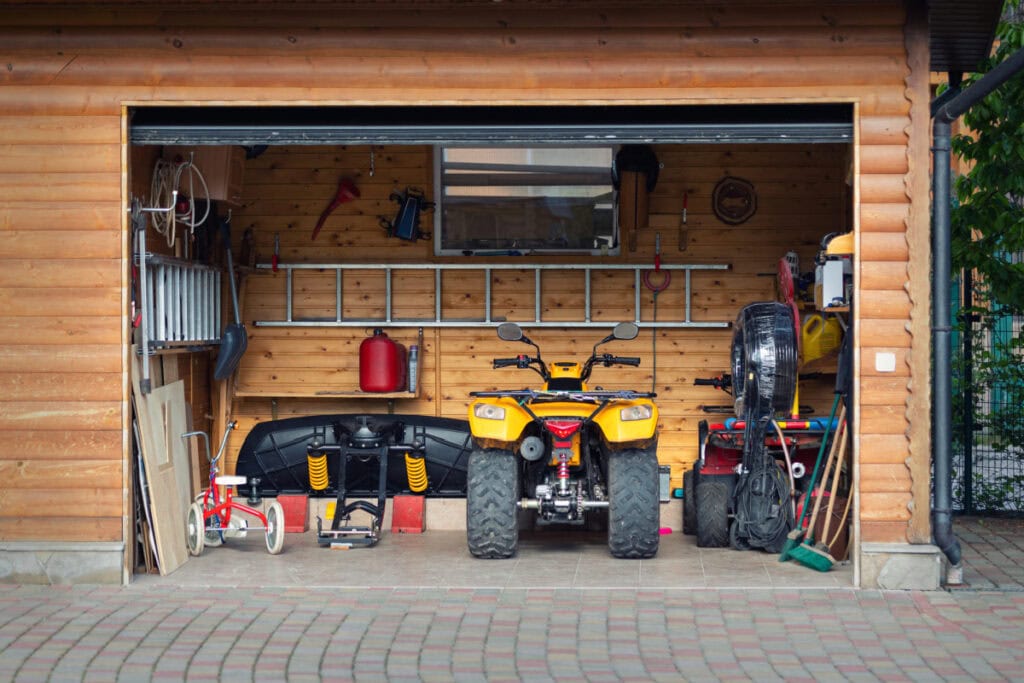 organized garage