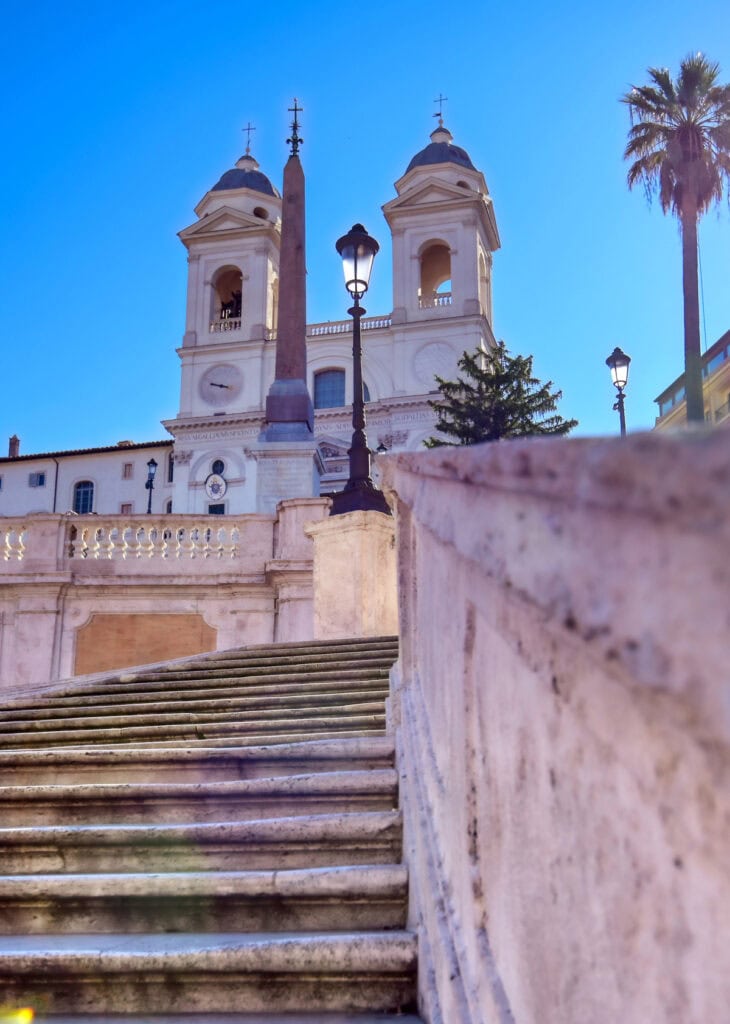 spanish steps in Rome