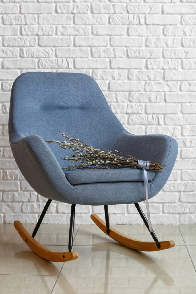 blue chair