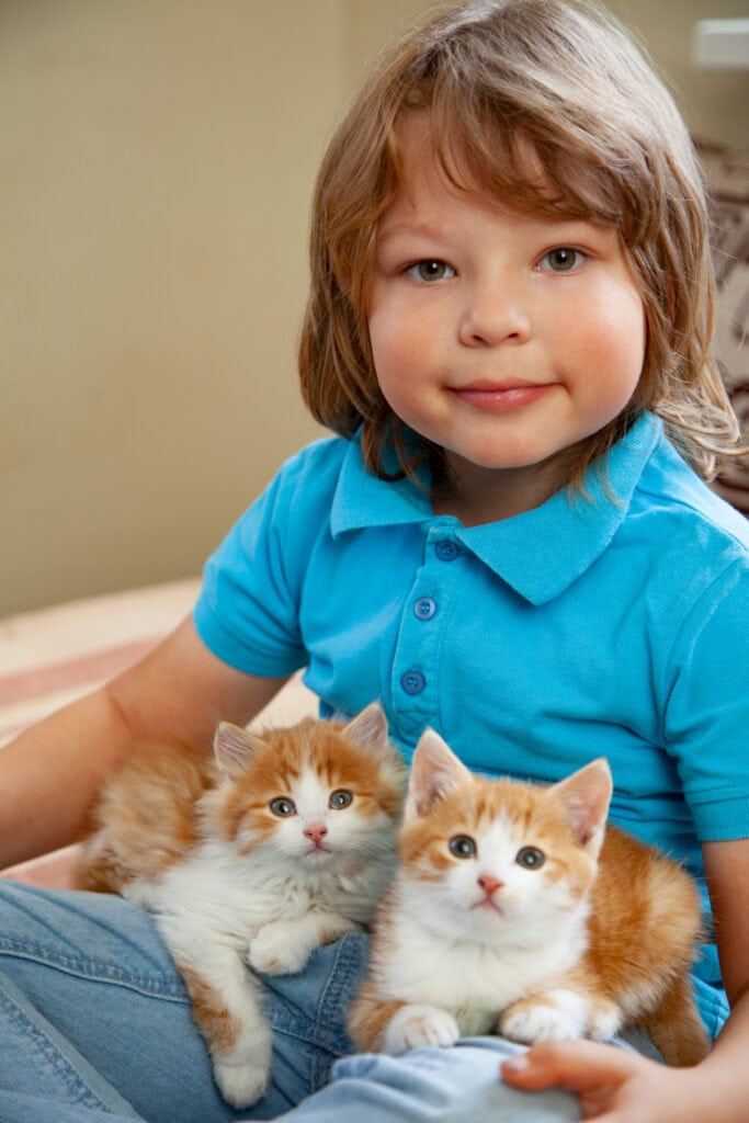 raising kids with animals
