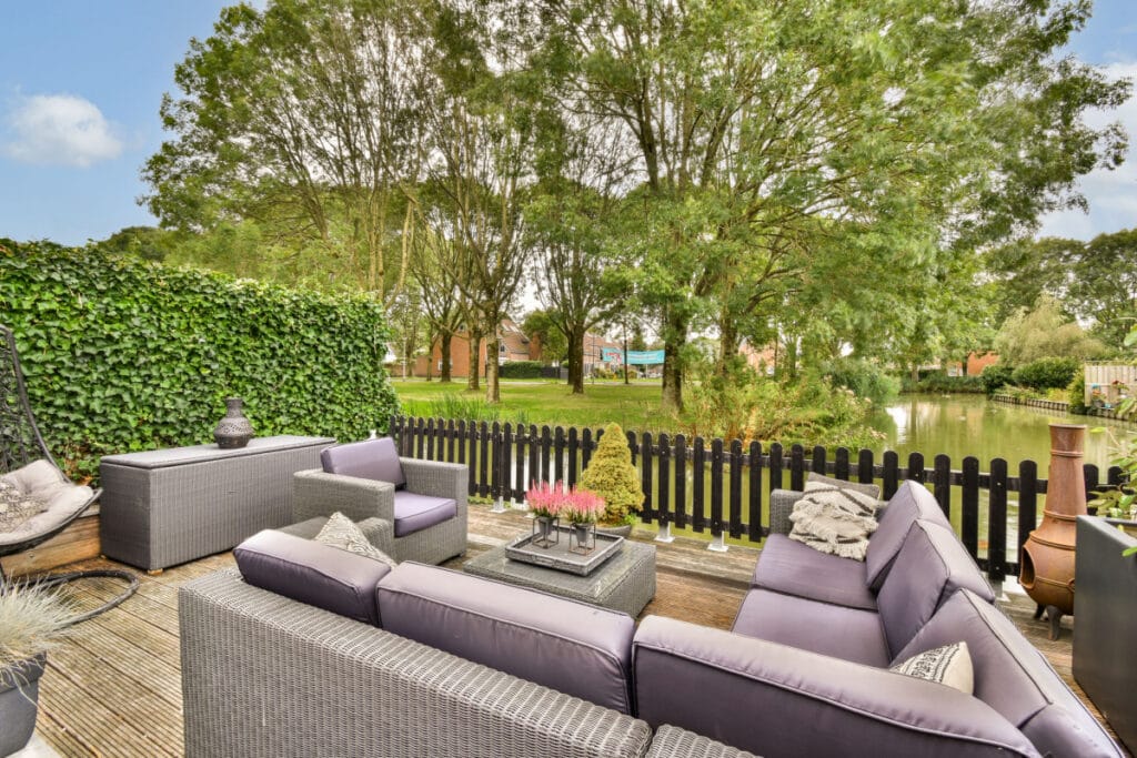 outdoor living space upgrade