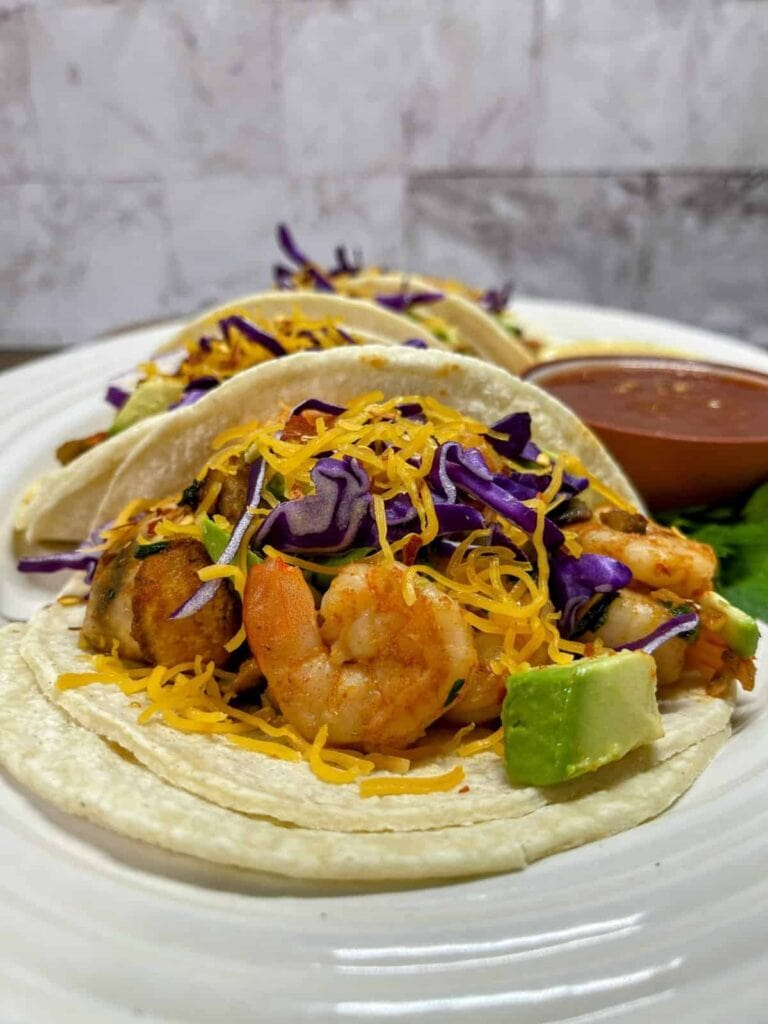CHIPOTLE SHRIMP TACOS