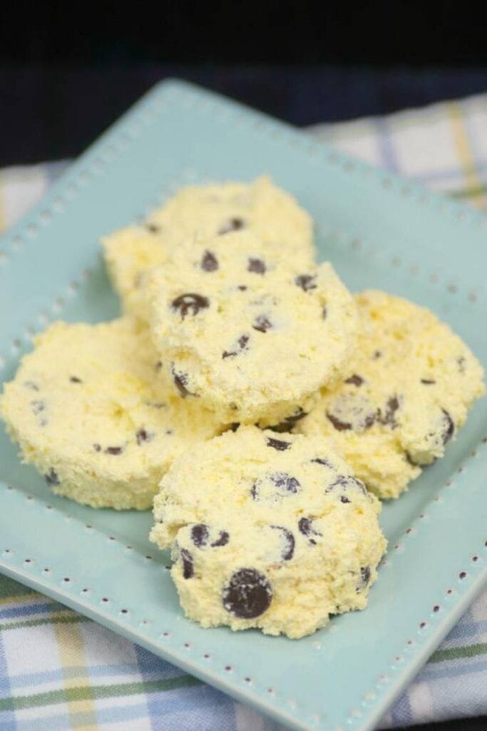 VANILLA CHOCOLATE CHIP PUDDING ICE CREAM COOKIES
