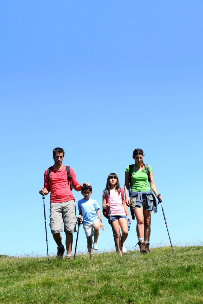 surviving a family trek