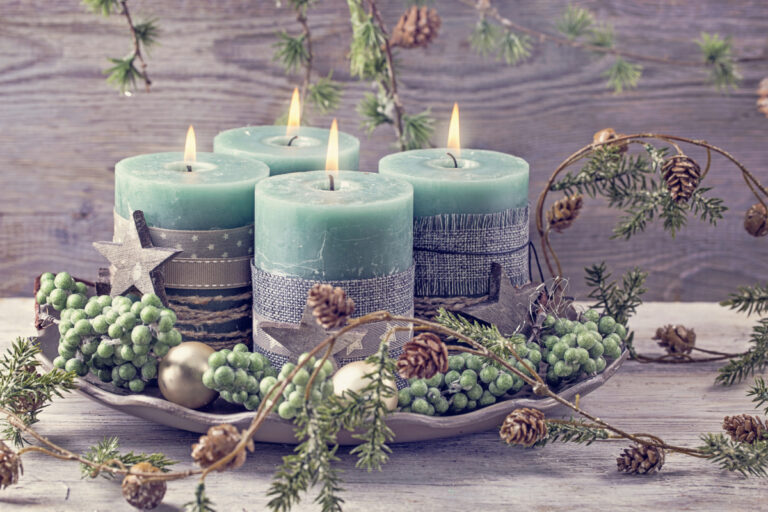 holiday candle collection