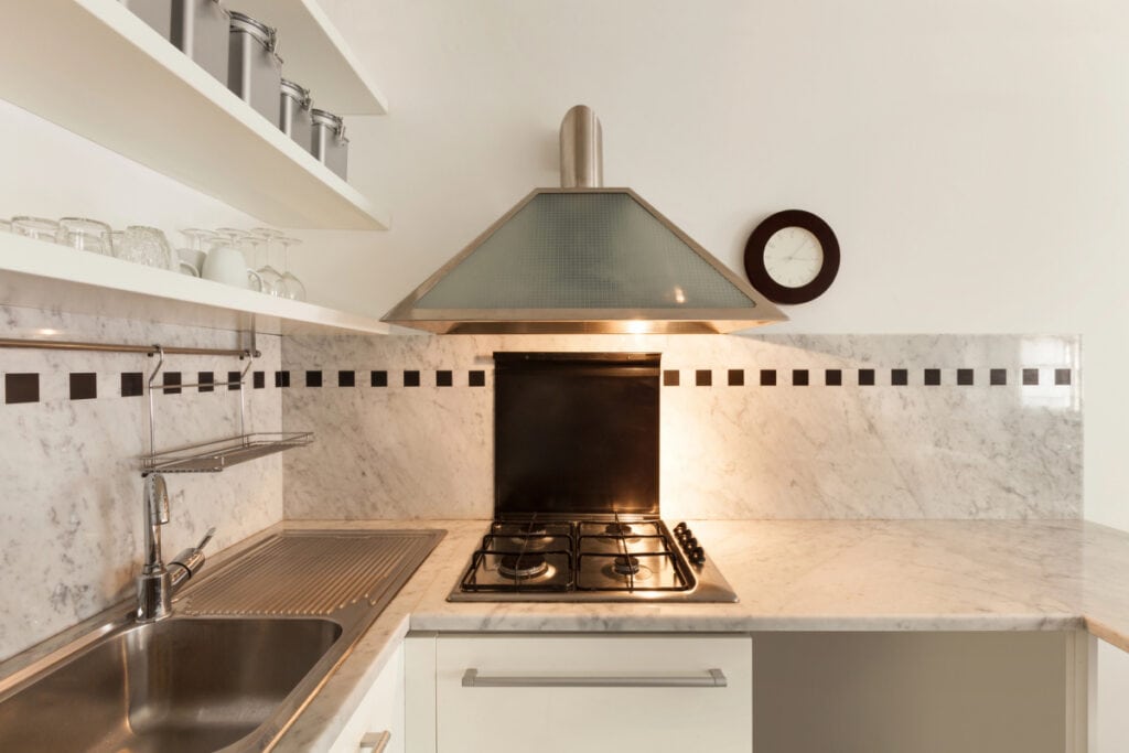 brass range hoods