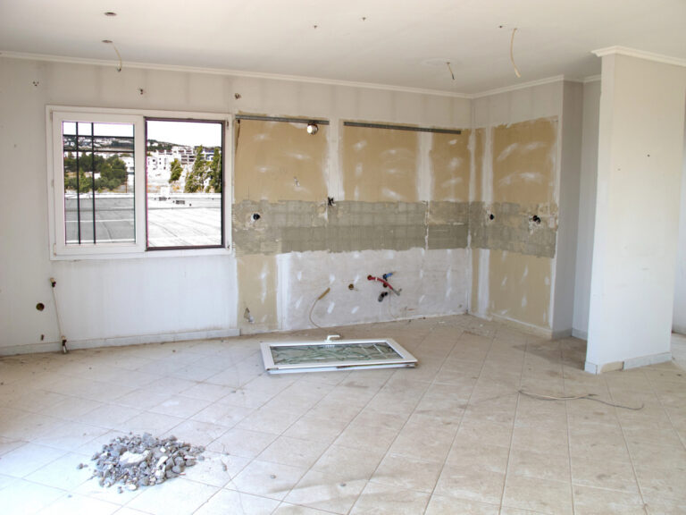 how to break down big house remodels