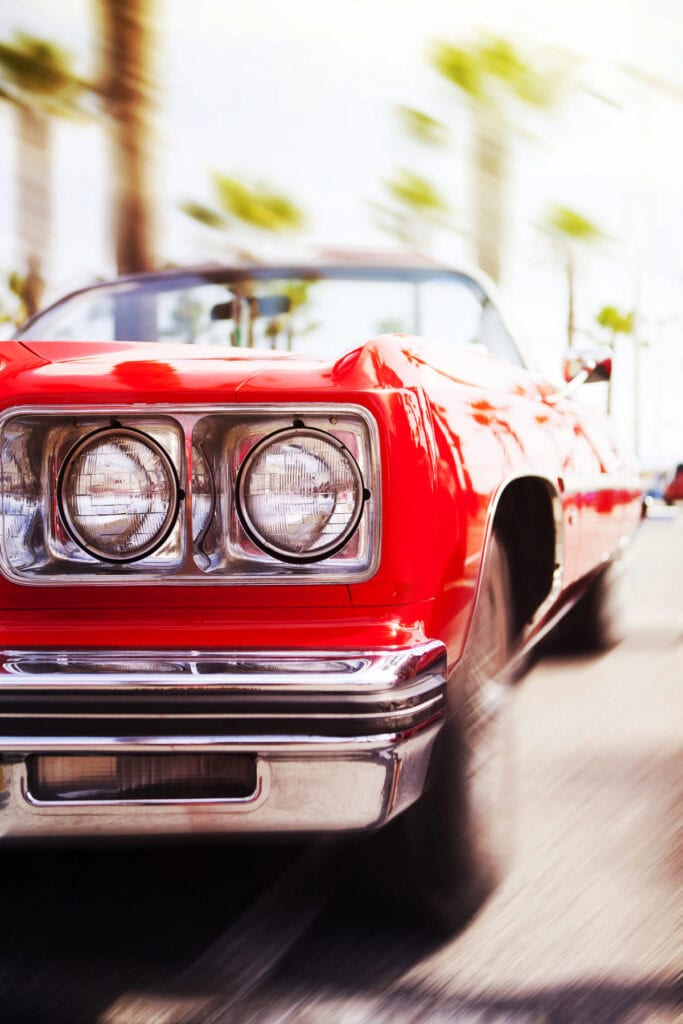 old inherited car