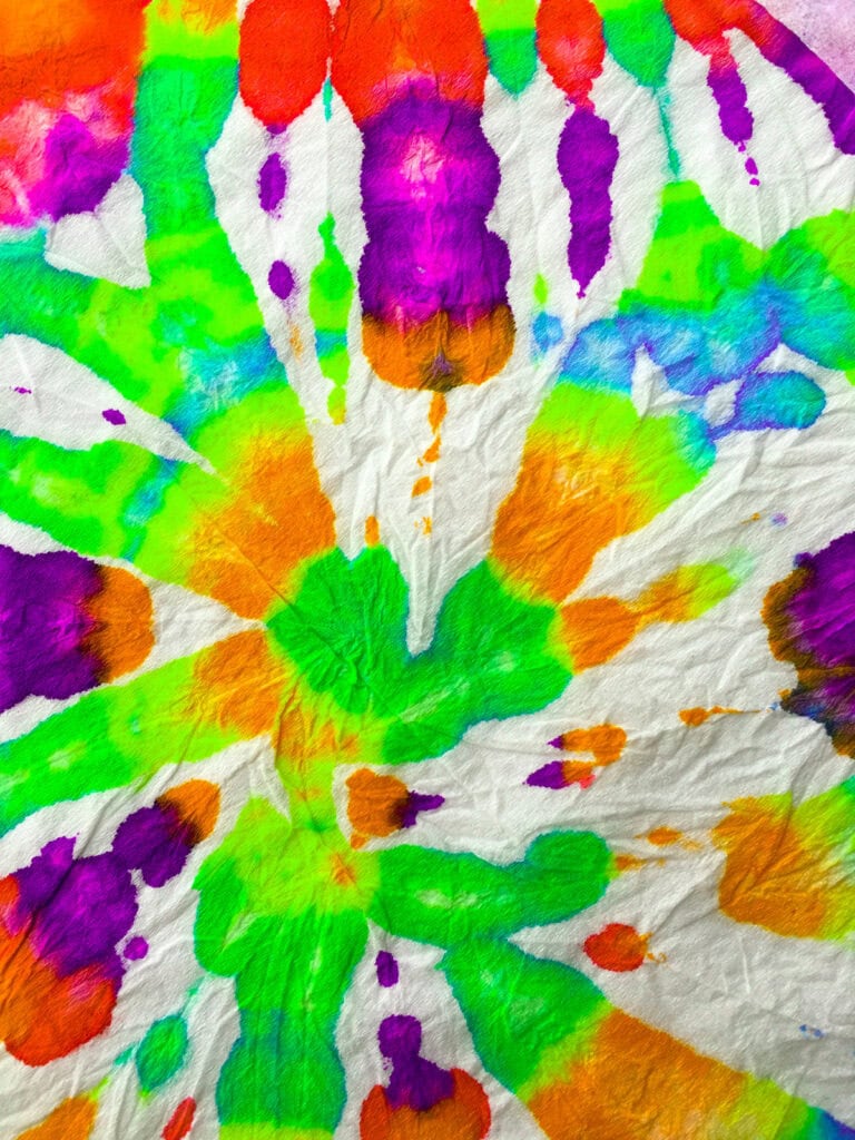 tie-dye clothing