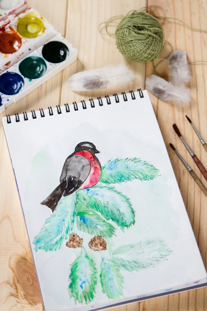 easy watercolor projects