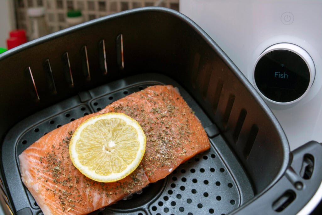 air fryer salmon