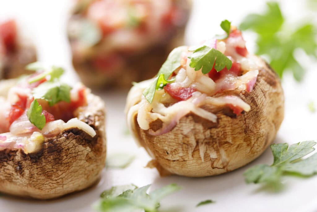 air fryer mushrooms