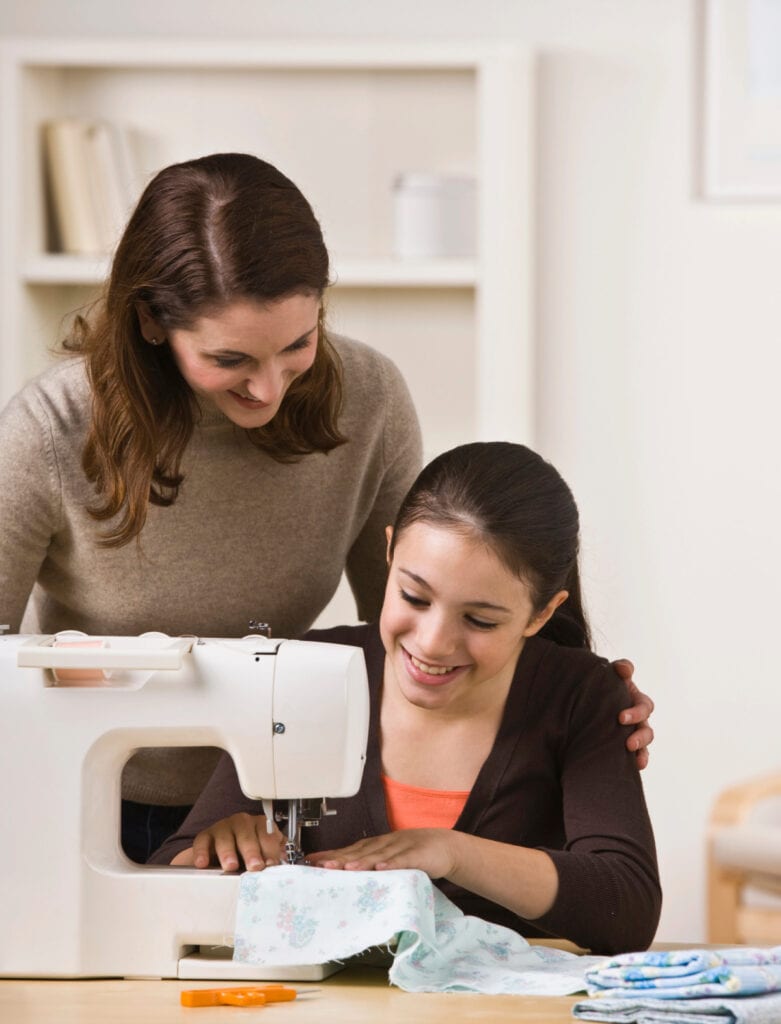 sewing with your kids