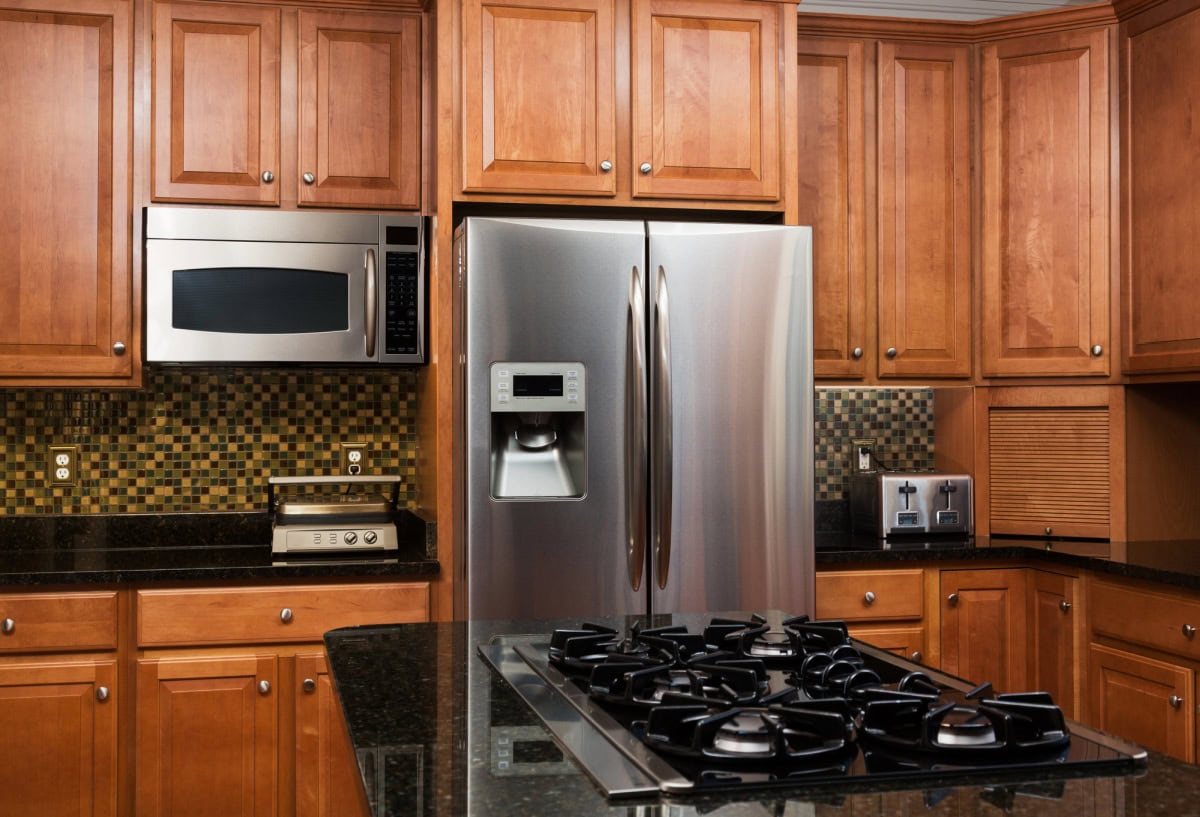 stainless steel fridges